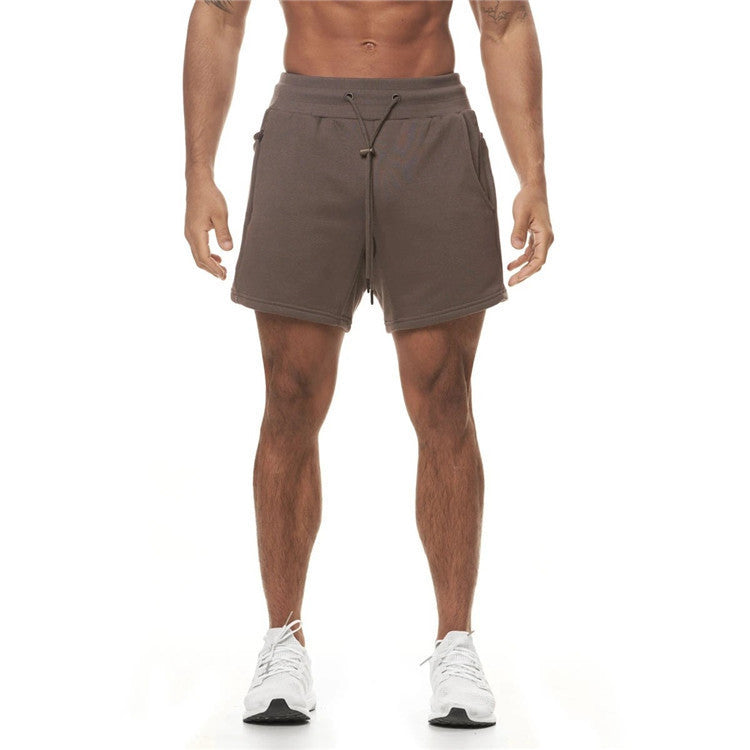 Pantalones cortos deportivos multibolsillos de verano para hombre