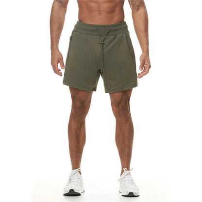 Pantalones cortos deportivos multibolsillos de verano para hombre