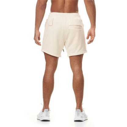 Pantalones cortos deportivos multibolsillos de verano para hombre