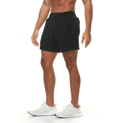 Pantalones cortos deportivos multibolsillos de verano para hombre