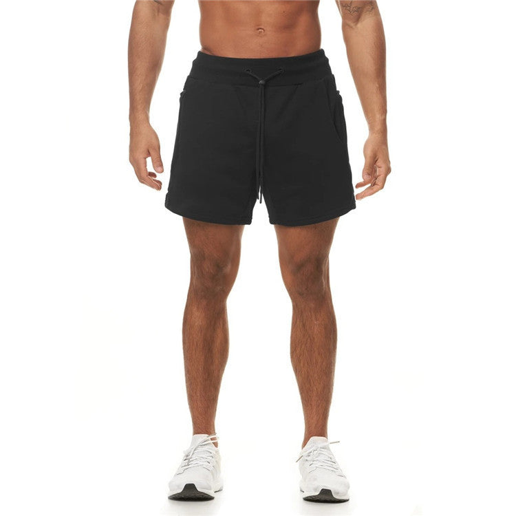 Pantalones cortos deportivos multibolsillos de verano para hombre