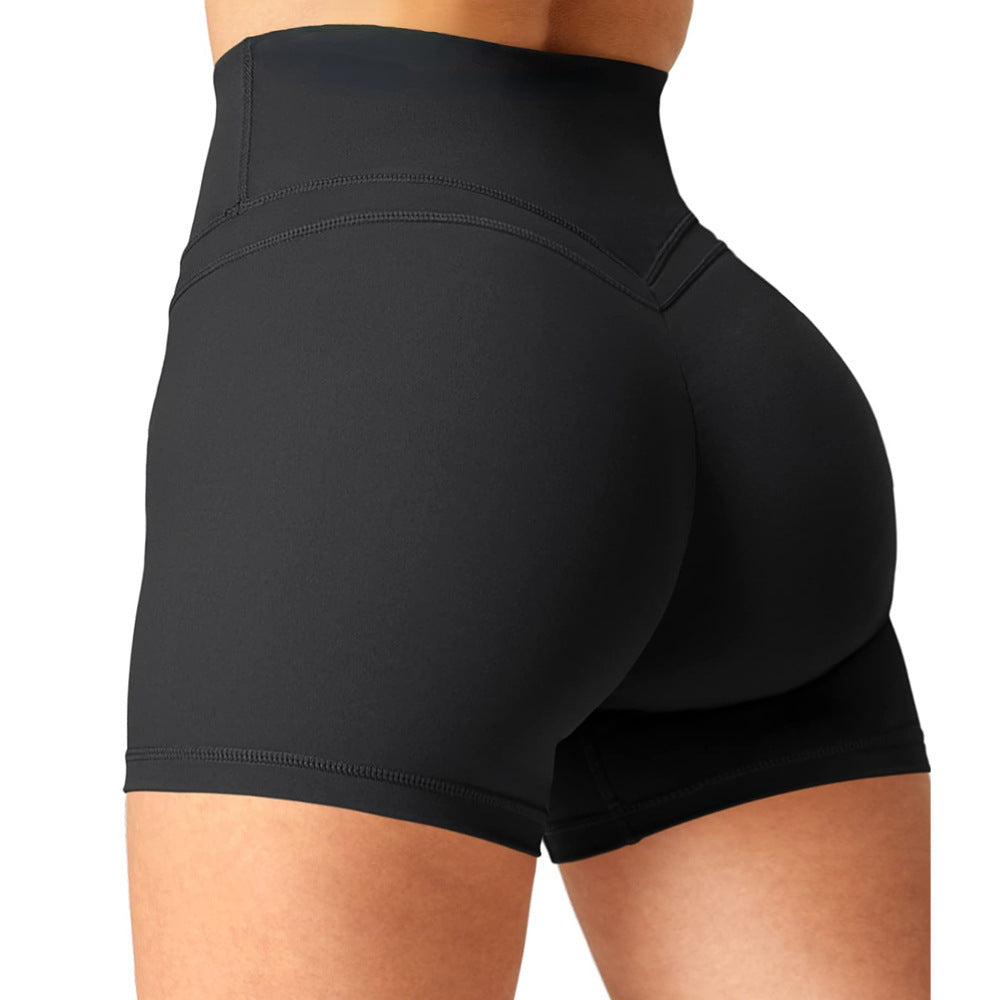 Pantalones cortos de mujer de yoga sin costuras Pantalones de fitness