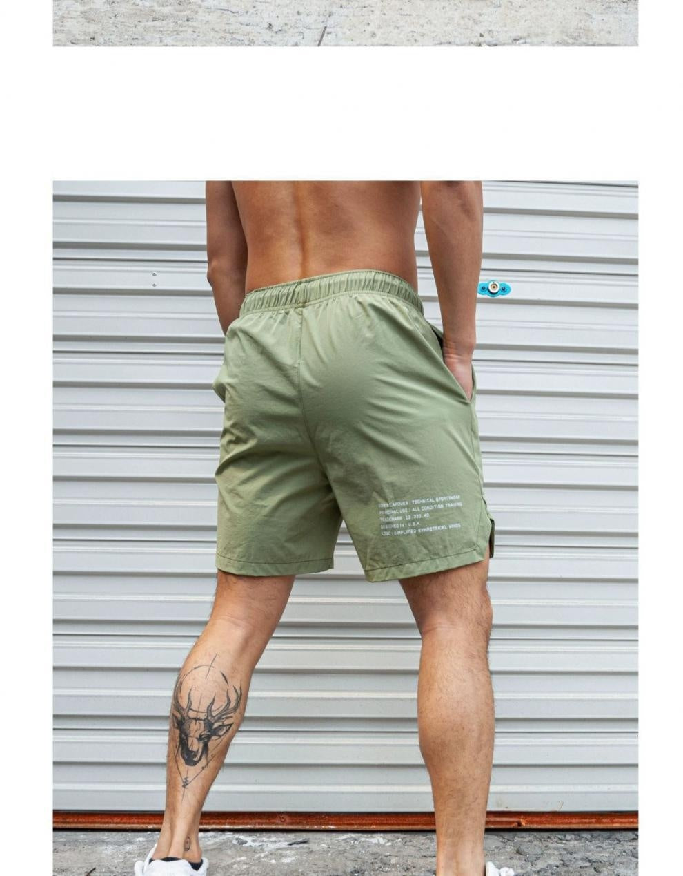 Pantalones cortos de hombre casuales sueltos