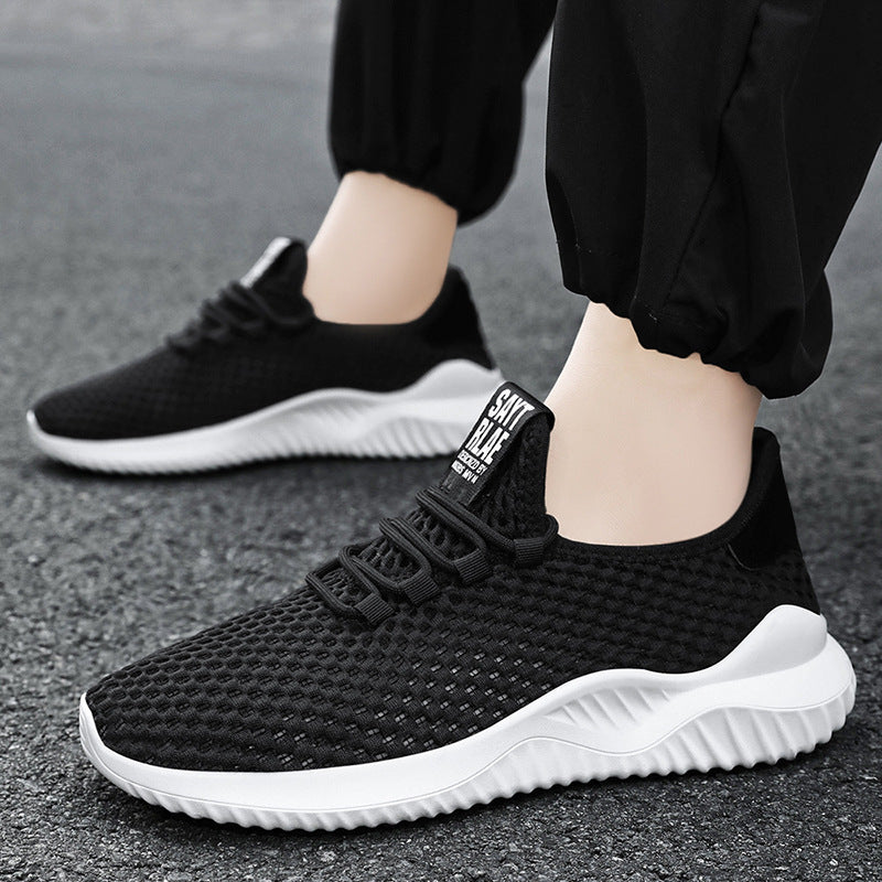 Zapatos de superficie de malla informales para correr ligeros para hombre