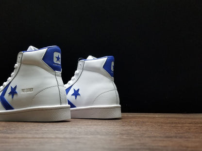 Converse Pro leather Blancas y azules