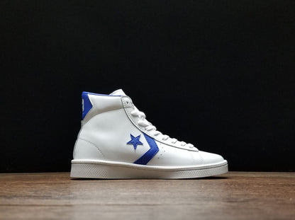 Converse Pro leather Blancas y azules