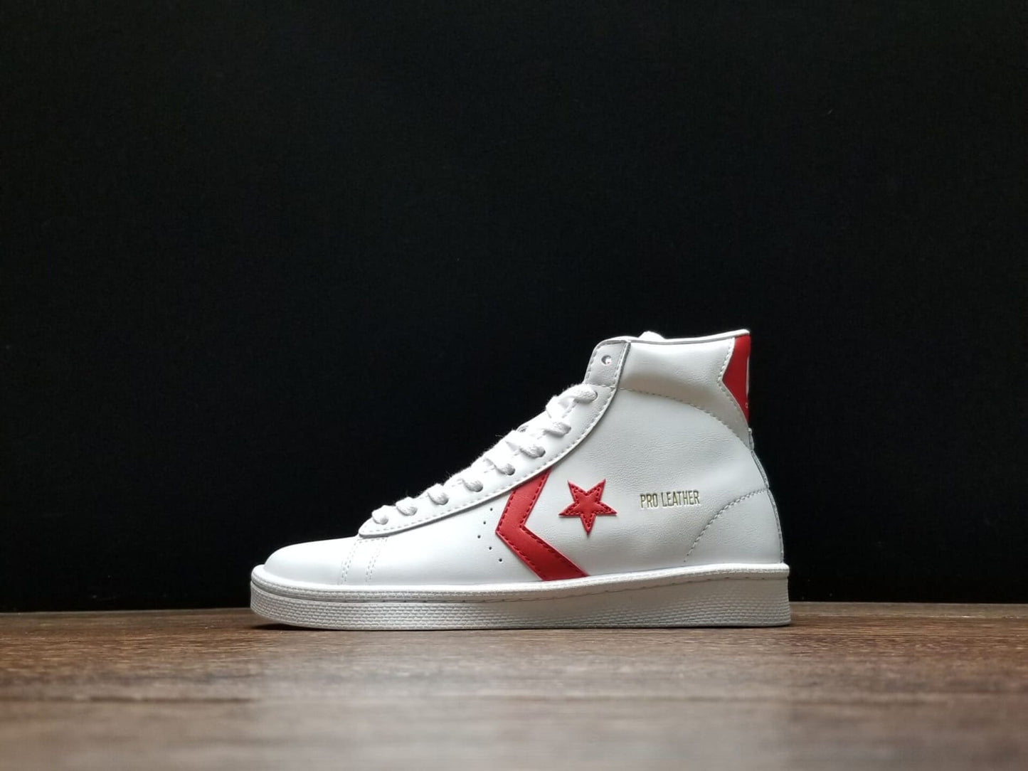 Converse Pro leather rojo y blanco