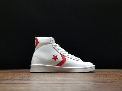 Converse Pro leather rojo y blanco