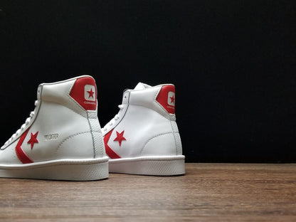 Converse Pro leather rojo y blanco