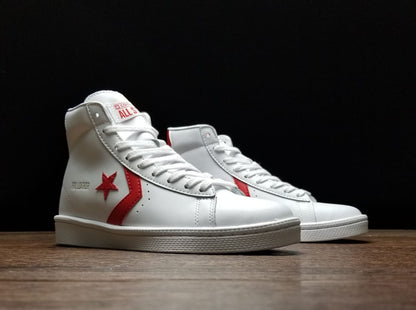 Converse Pro leather rojo y blanco