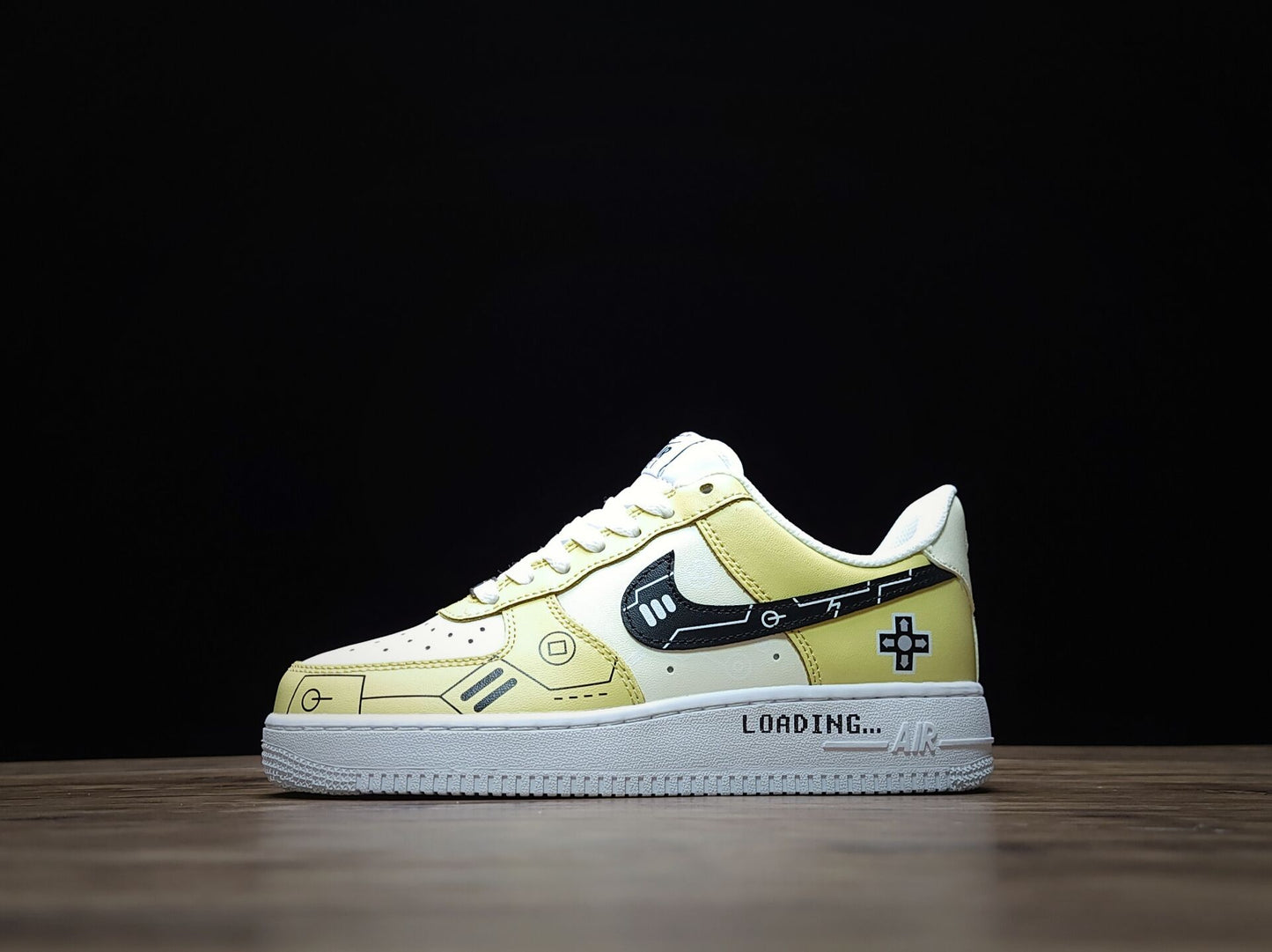 Nike Air Force 1 con dibujos gamer