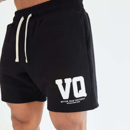 Pantalones cortos deportivos transpirables de algodón de verano para hombre