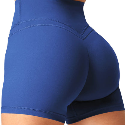 Pantalones cortos de mujer de yoga sin costuras Pantalones de fitness