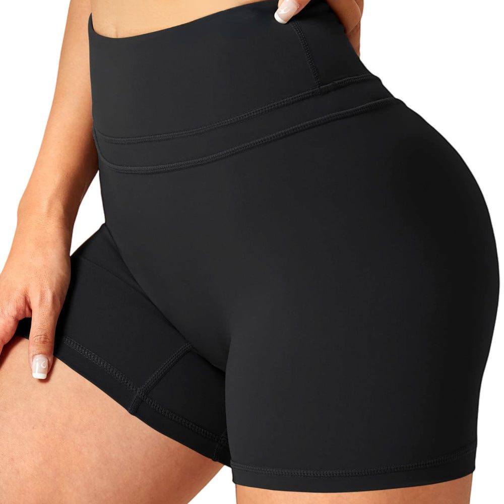 Pantalones cortos de mujer de yoga sin costuras Pantalones de fitness