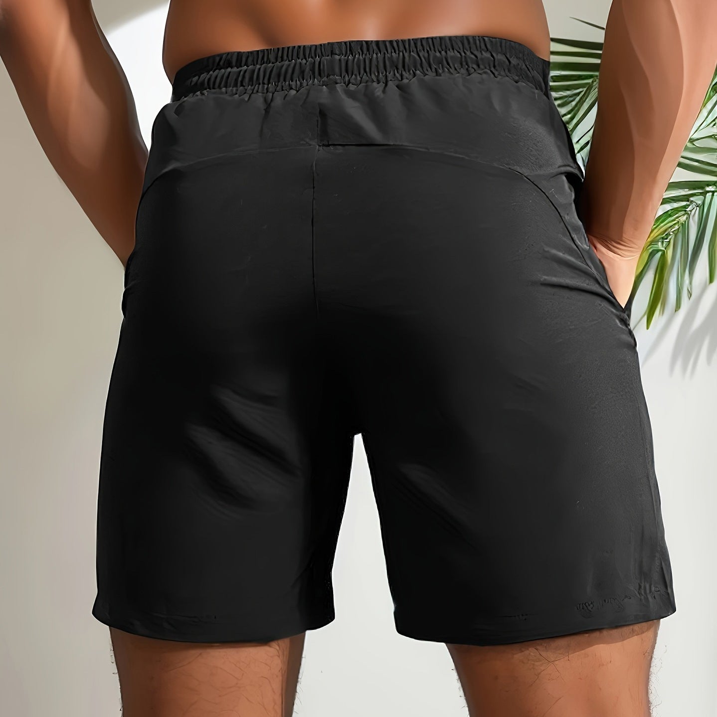 Pantalones cortos deportivos informales para hombre, transpirables, de secado rápido